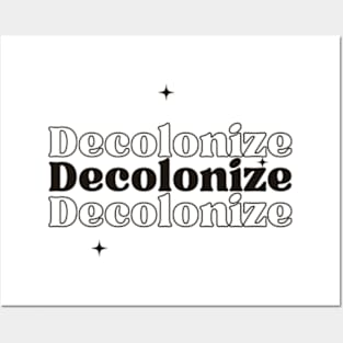 Decolonize Posters and Art